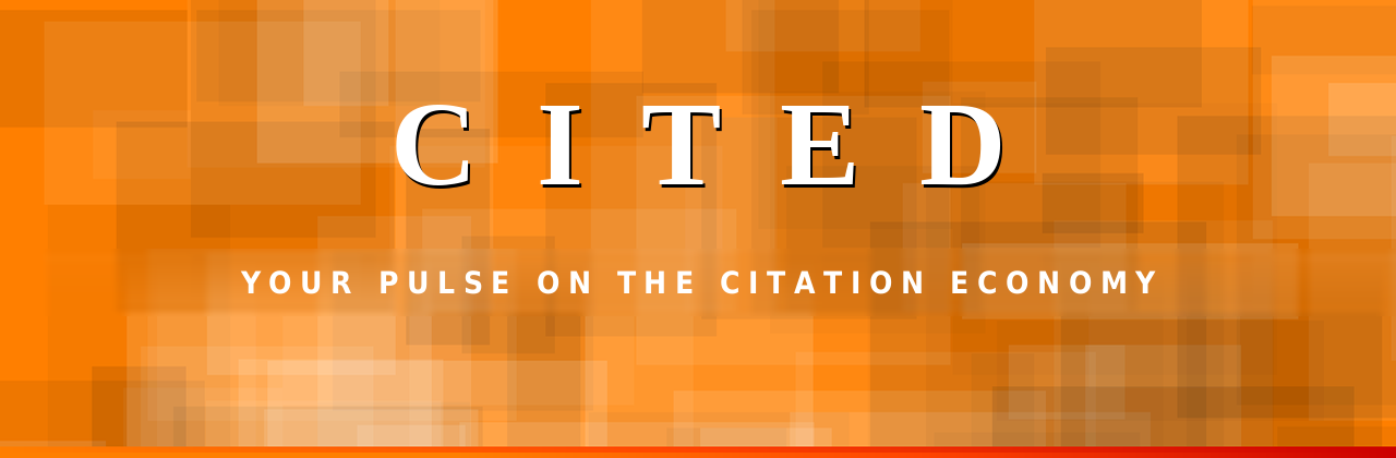 CITED, the Ignite X newsletter on AI search visibility