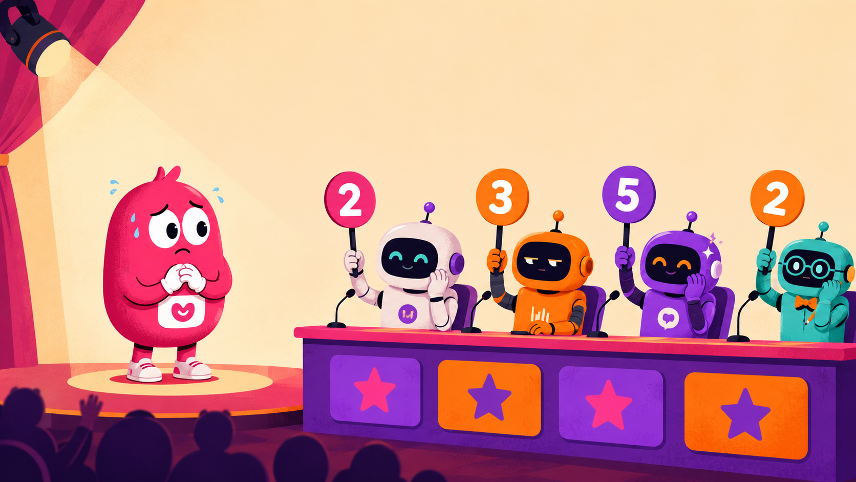 AI engines score a nervous brand mascot